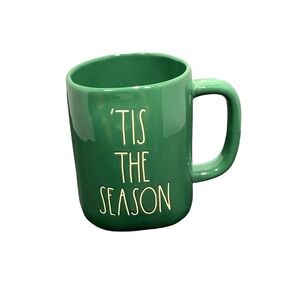 Rae Dunn ‘TIS THE SEASON’ Collectible Coffee Mug Green